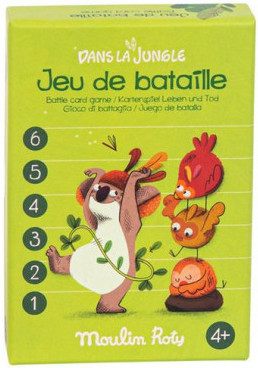 Jeu de bataille Dans la jungle Moulin Roty